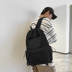 Backpack with Practical Accessory Compartments