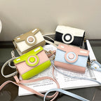 Women Mini-Handbag with Playful Flap Closure
