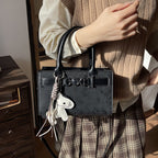Women’s Mini Handbag with Charming Pendant