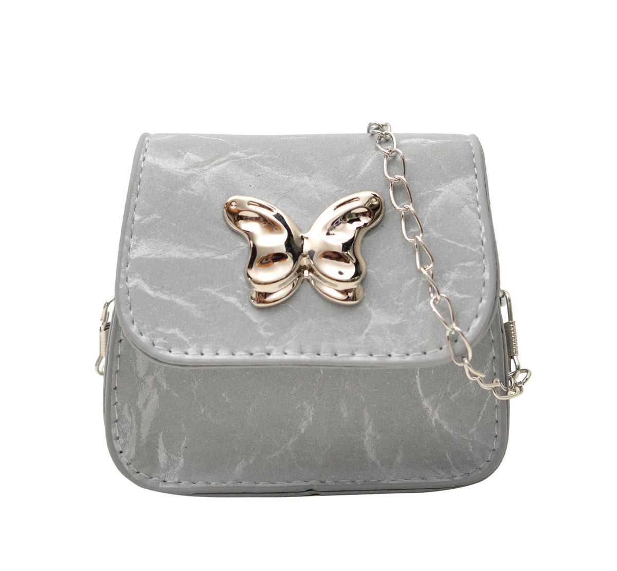 Stylish Butterfly Closure Mini Handbag