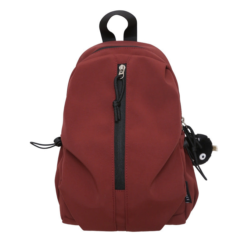 Backpack with Charming Animal Pendant and Innovative Storage