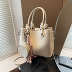 Women’s mini handbag with removable coin pocket