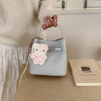 Mini Handbag with Cute Pendant