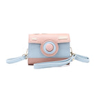 Women Mini-Handbag with Playful Flap Closure