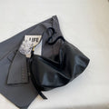 Soft Textured Shoulder Bag
