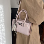 Women’s Mini Handbag with Charming Pendant