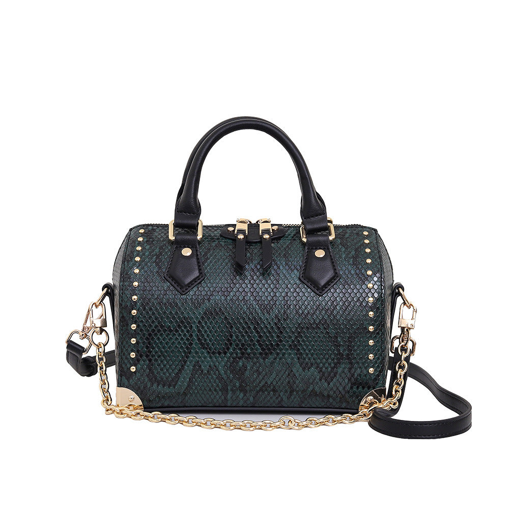 fashionable mini handbag with elegant chain strap