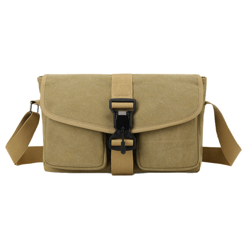Versatile Canvas Crossbody Bag