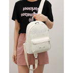Star-Embellished Mini Backpack