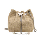 Elegant ven Drawstring Mini Handbag