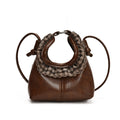 mini handbag with fashionable ruffle design