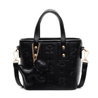 Ladies Mini Handbag with Playful Charm