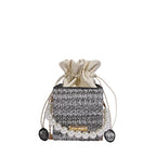 Stylish Textured Mini Handbag