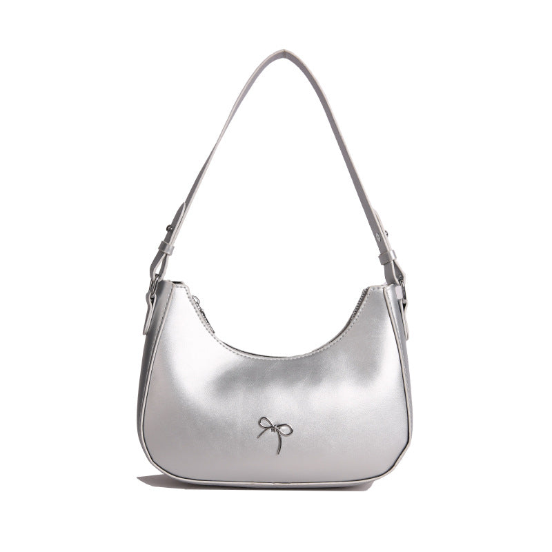 Stylish Bow Detail Shoulder Bag