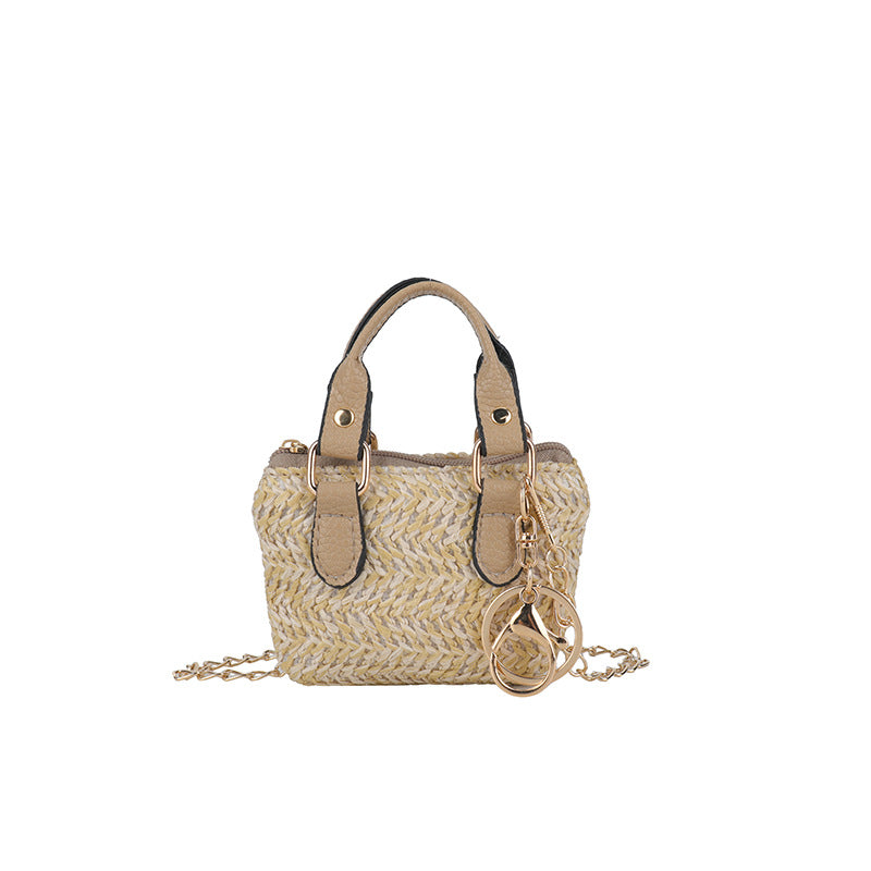 Ladies Mini Handbag with elaborate structured design