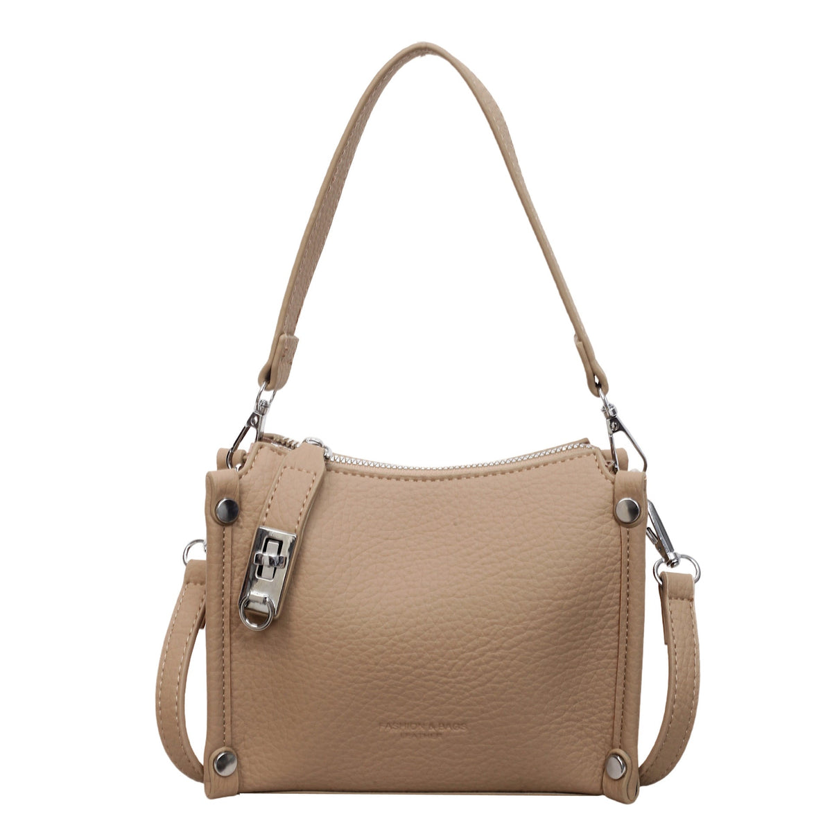 practical mini handbag with adjustable shoulder strap