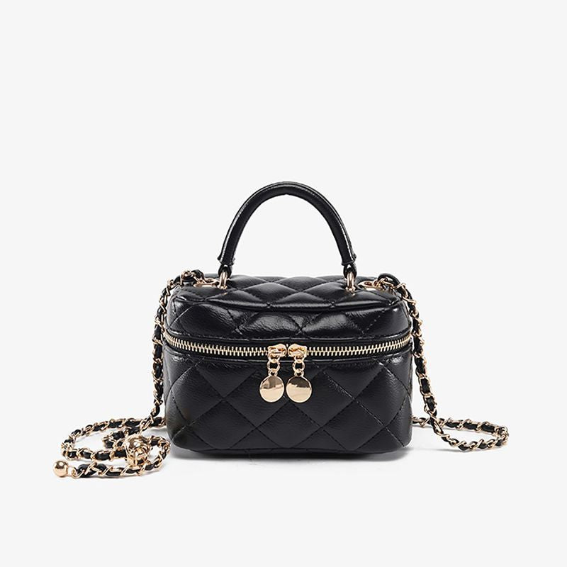 Quilted Mini Chain Handbag
