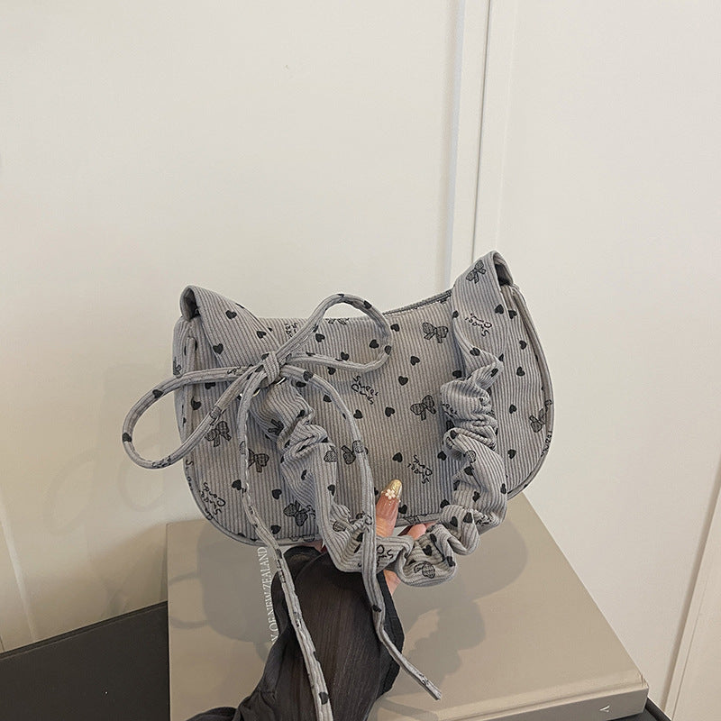 Playful Patterned Mini Handbag