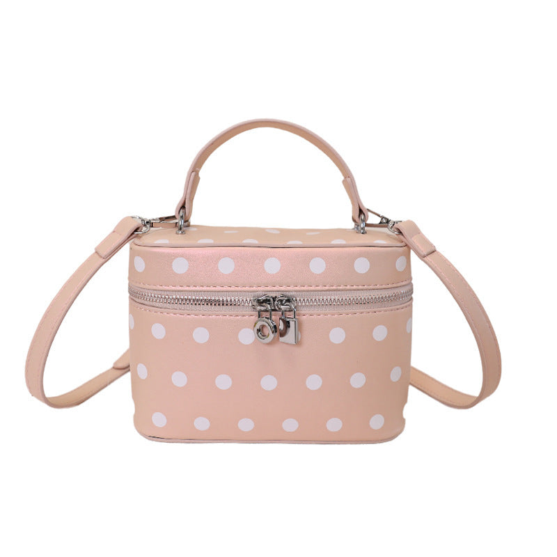 Women’s mini handbag with playful design and elegant accents