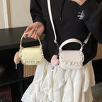 mini handbag with playful design and unique details