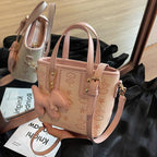 Ladies Mini Handbag with Playful Charm
