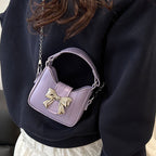 Women Mini-Handbag with Stylish Bow Closure Nord Bags