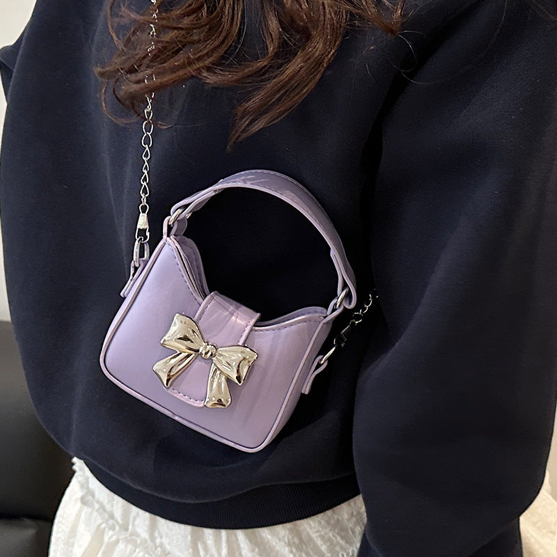 Women Mini-Handbag with Stylish Bow Closure Nord Bags