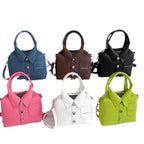 Ladies Mini Handbag in Shirt Design with Adjustable Shoulder Strap Nord Bags