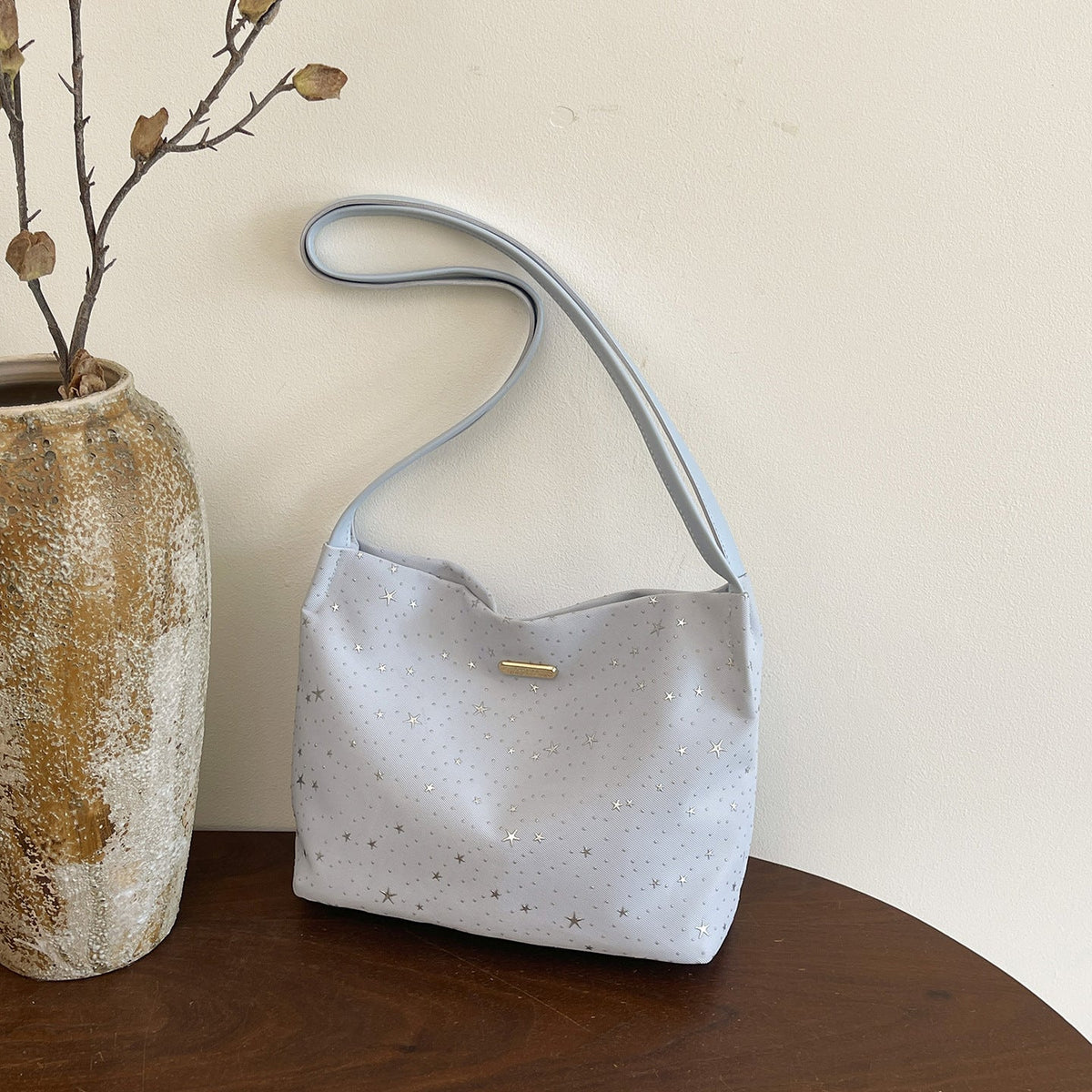 Stellar Patterned Shoulder Bag