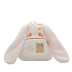 Plush Backpack in Cute Bunny Design