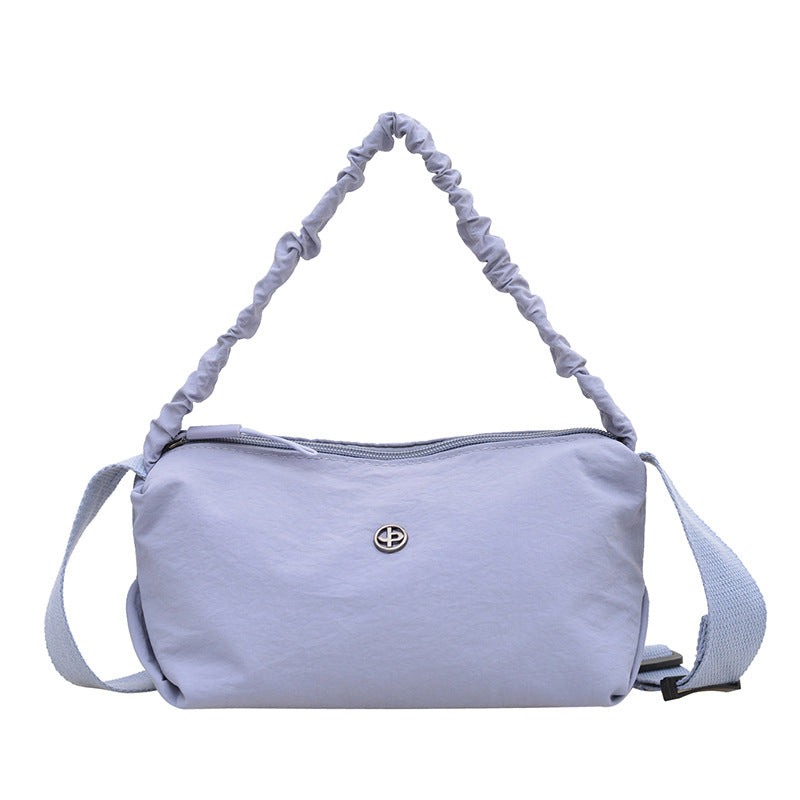 Versatile Crushable Fabric Crossbody Bag