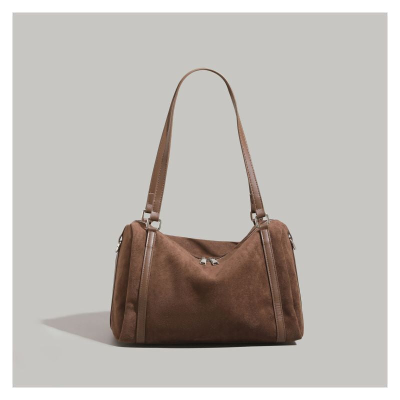 Soft Suede Shoulder Bag