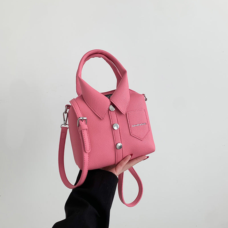 Ladies Mini Handbag in Shirt Design with Adjustable Shoulder Strap Nord Bags