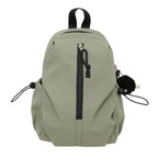 Backpack with Charming Animal Pendant and Innovative Storage