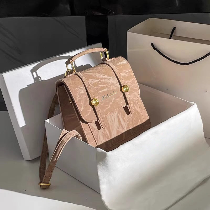Vintage-Inspired Mini Backpack