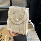 Mini Handbag with Floral Embroidery Design Nord Bags