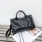 Women high-quality mini handbag with detailed structure