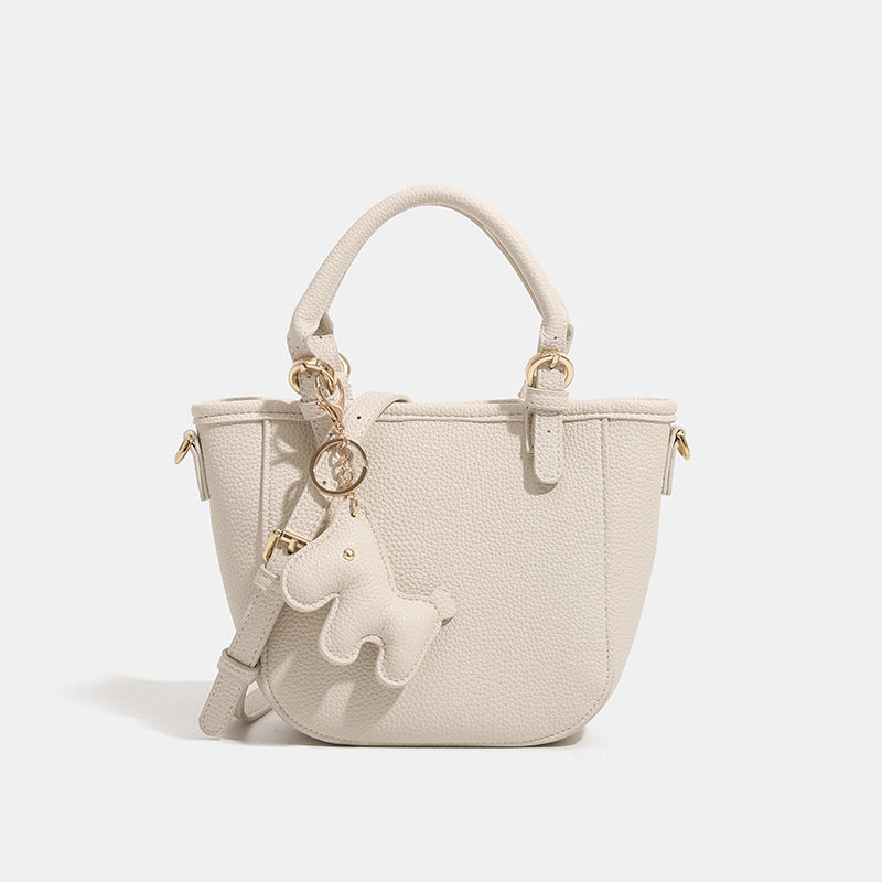 Women’s Mini-Handbag with Playful Animal Pendant