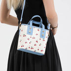 Mini Handbag with Fruity Cherry Design