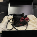 Mini Handbag with Chic Bow Accent