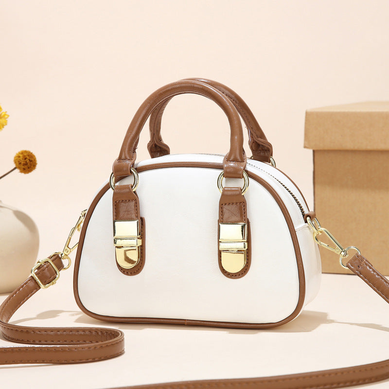 mini handbag with elegant design and detachable shoulder strap