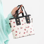 Mini Handbag with Fruity Cherry Design