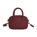 mini handbag with detachable shoulder strap and elegant design