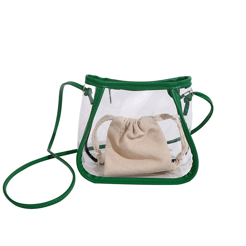 Transparent Mini Bucket Bag