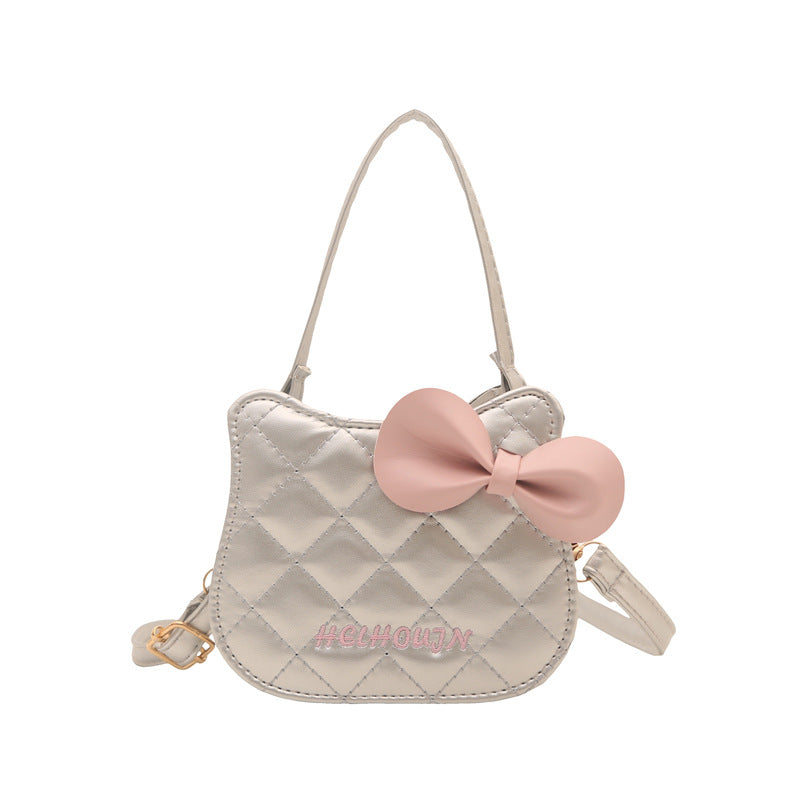 Mini Handbag with Chic Bow Accent