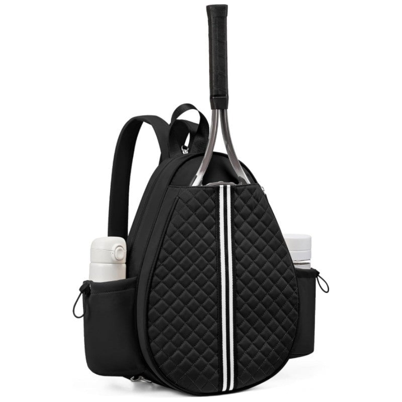 Premium Quilted Tennis Racket Backpack