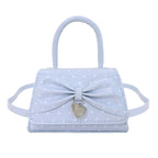 playful mini handbag with bow detail