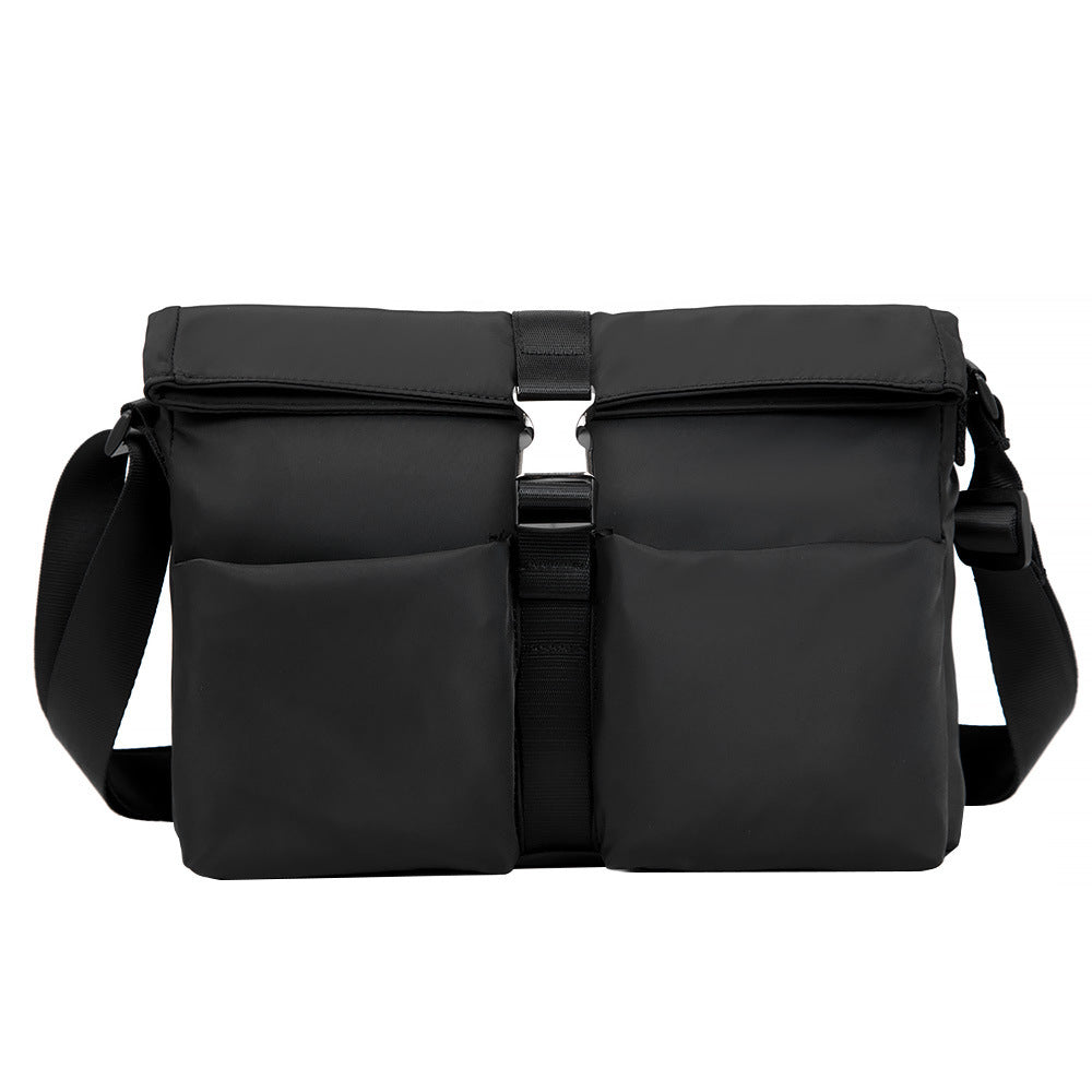 Versatile Dual-Pocket Crossbody Bag