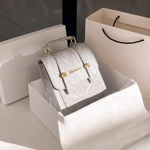 Vintage-Inspired Mini Backpack