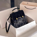 Vintage-Inspired Mini Backpack